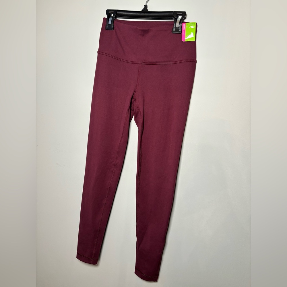 Athletic Works Burgundy Leggings